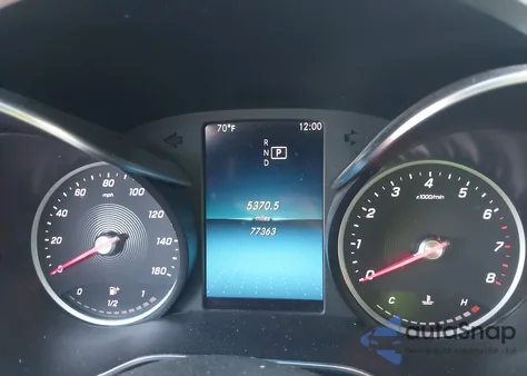 2019 Mercedes-Benz C 300 из США, поврежденный, VIN 55SWF8DB5KU299278